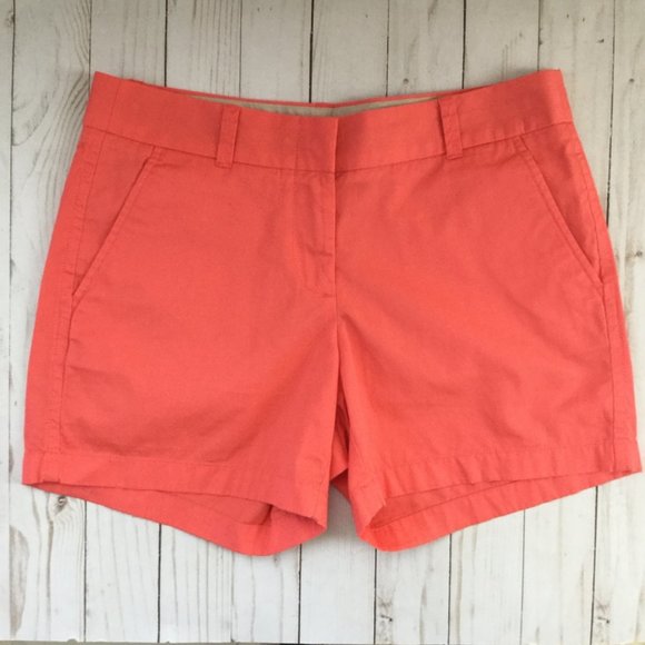 J.CREW Chino Broken-In Shorts  SZ 4 - Picture 2 of 7